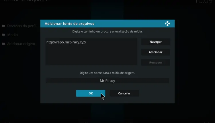 URL da repo MrPiracy addon