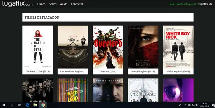 Tugaflix, é um site português de streaming livre e gratuito