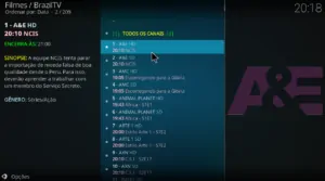 BrazilTV Kodi Addon já com EPG