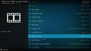 Kodi Playlist Loader Repo