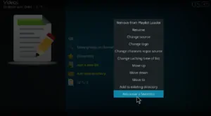 Kodi Playlist Loader Favoritos