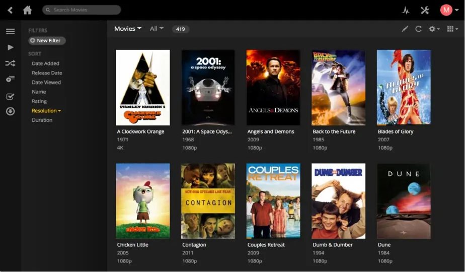 O Plex é um aplicativo de streaming