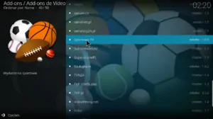 Selecione o Sportowa TV Addon para o Instalar no Kodi