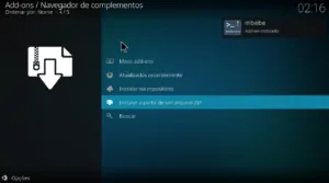 Aguarde pela confirmação de que o repositório mbebe necessário para Instalar Sportowa Kodi Addon foi instalado com sucesso