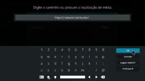 Introduza o URL do repositório para Instalar o Addon Sportz no Kodi e assistir esportes