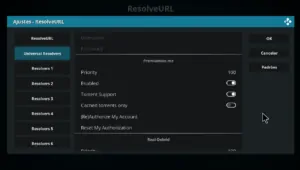 Definir Premiumize como Universal Resolver