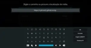 Insira o url do repositório Cy4root para o instalar e que contém o addon Descent