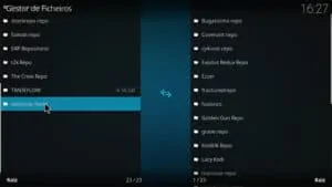 Faça duplo click para adicionar uma nova fonte ao Kodi