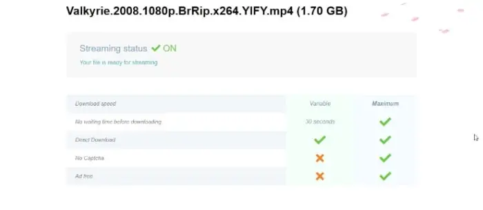Seu código do Kodi será verificado pelo uptobox