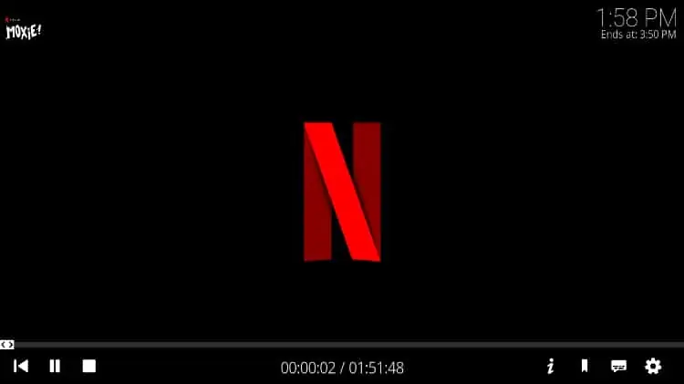 Reproduzindo um stream, após instalar o addon Netflix no Kodi