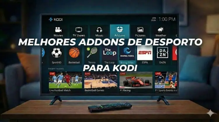 melhores addons desporto kodi