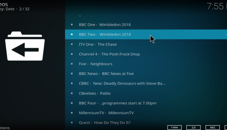 UK TV Channels list TVCatchup