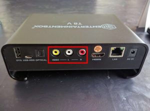 android tv box av support