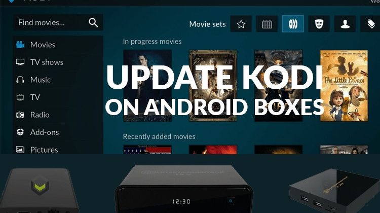 update kodi on android tv boxes