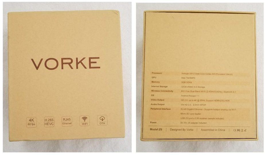 vorke Z6 box