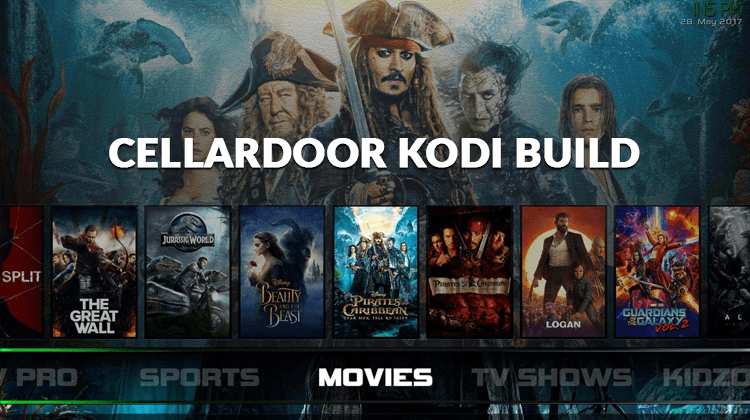 CellarDoor Kodi Build