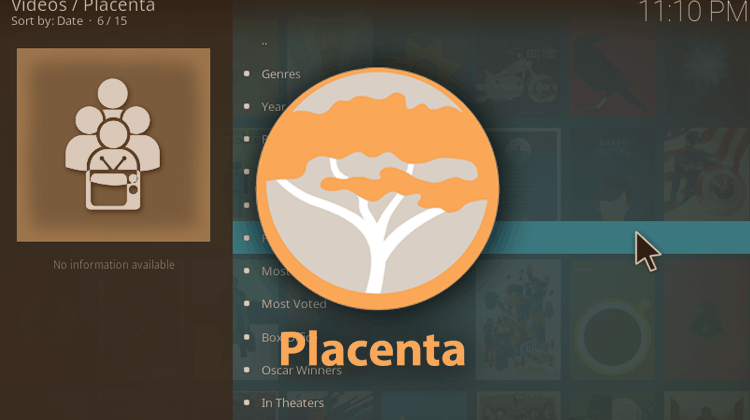 install placenta addon kodi