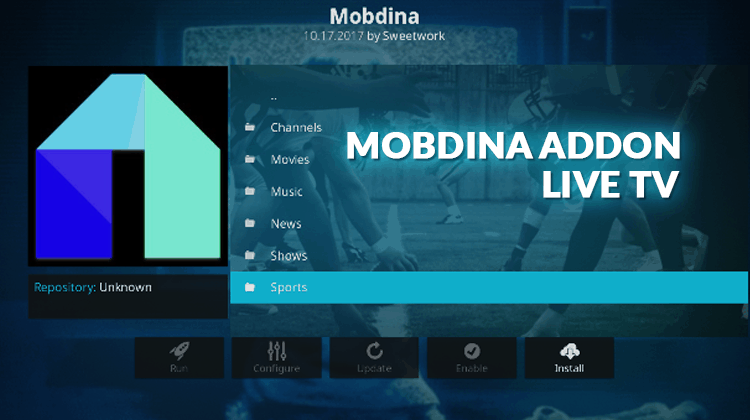 mobdina addon kodi