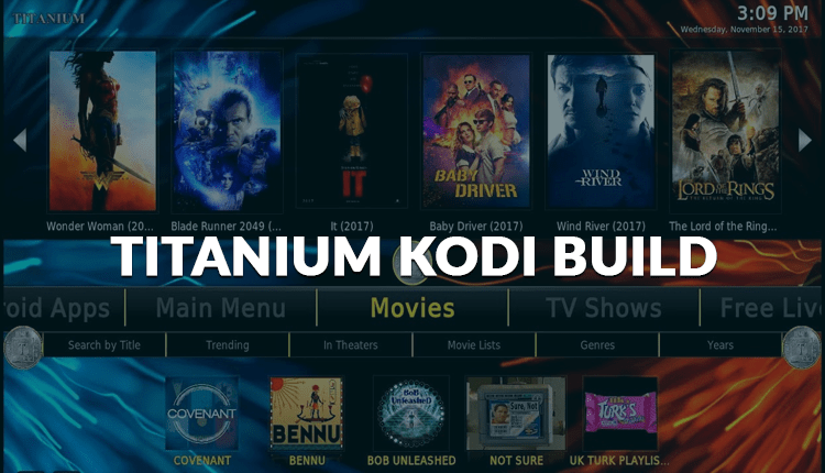 how to install kodi 18 with titanium build