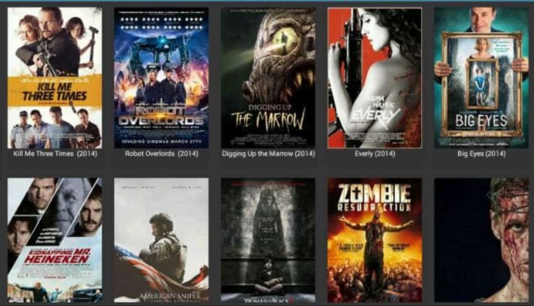 Cinema APK interface