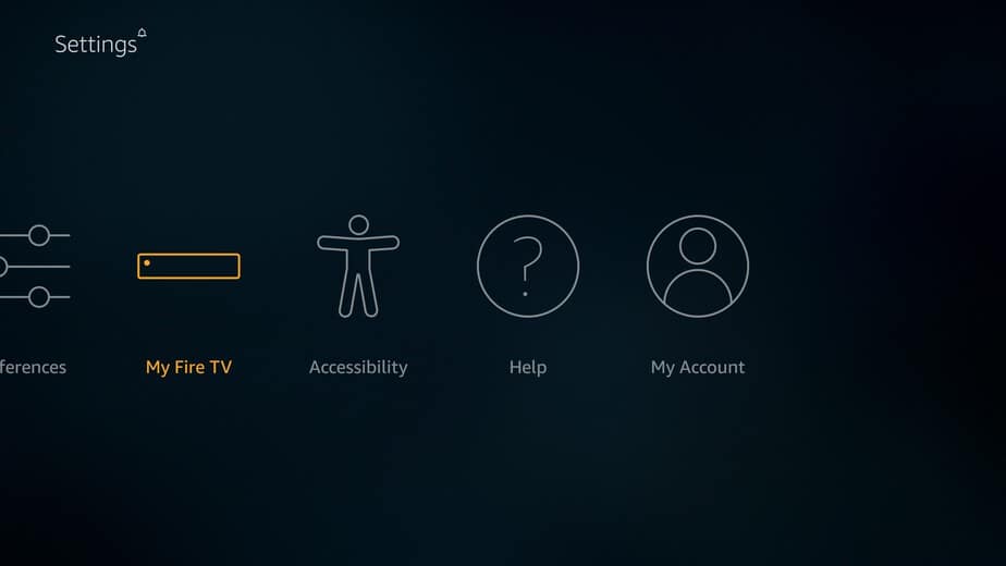 Select the Fire TV
