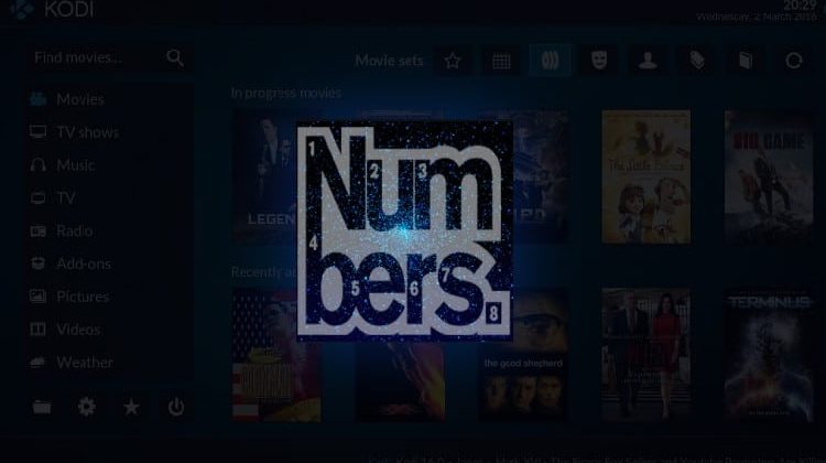 install numbers kodi addon