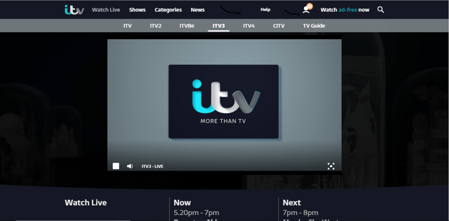 To access ITV from outside the UK, use a Good VPN