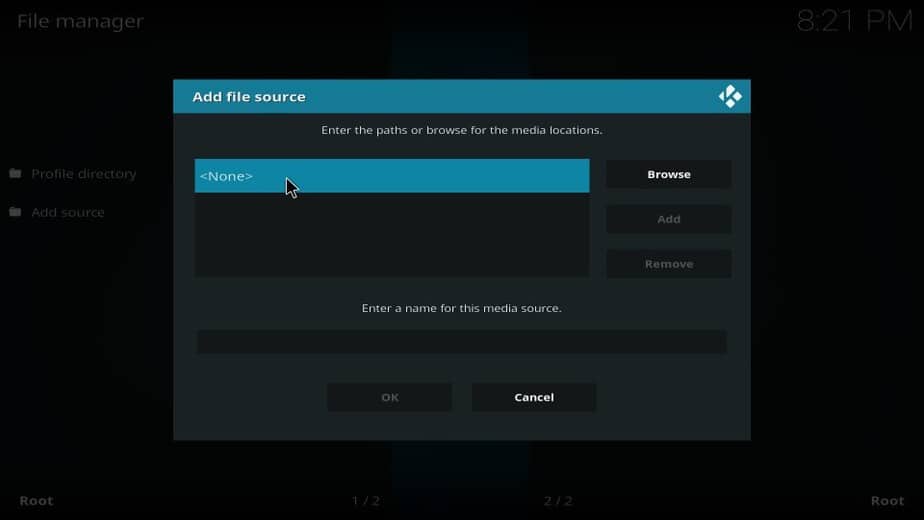 To Install Johki’s Wrestling Kodi Addon, enter the repo's source