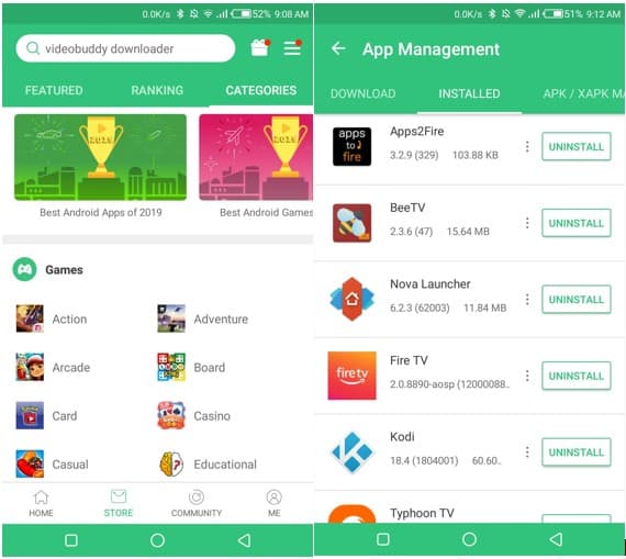 APKPure is an excellent app store to Download and Install on your Android device