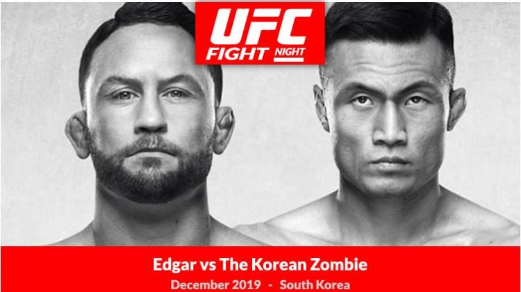 Watch UFC Fight Night 165 Edgar vs The Korean Zombie