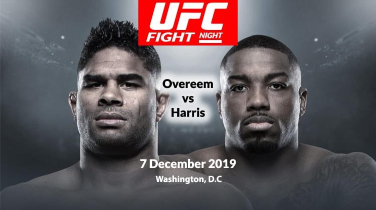 Watch UFC Fight Night Overeem vs Harris Live online