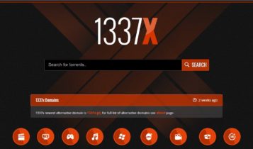 1337X is one of the best Torrent sites and cares about the visual appearance