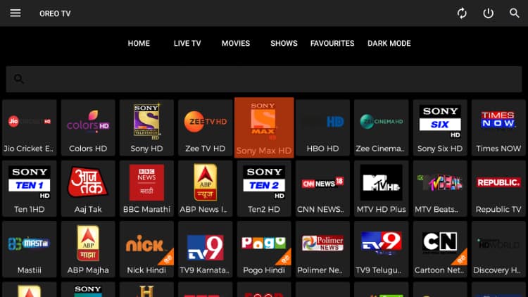 After install Oreo TV app on your Firestick you can access Live TV channels around the world
