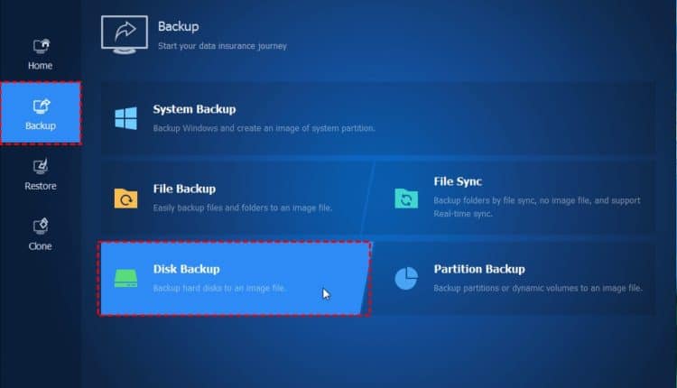 Disk Backup