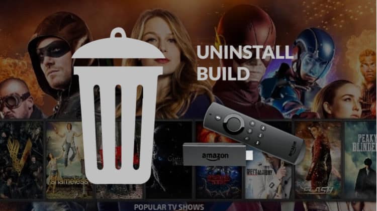 how to uninstall kodi from firestick and reinstall