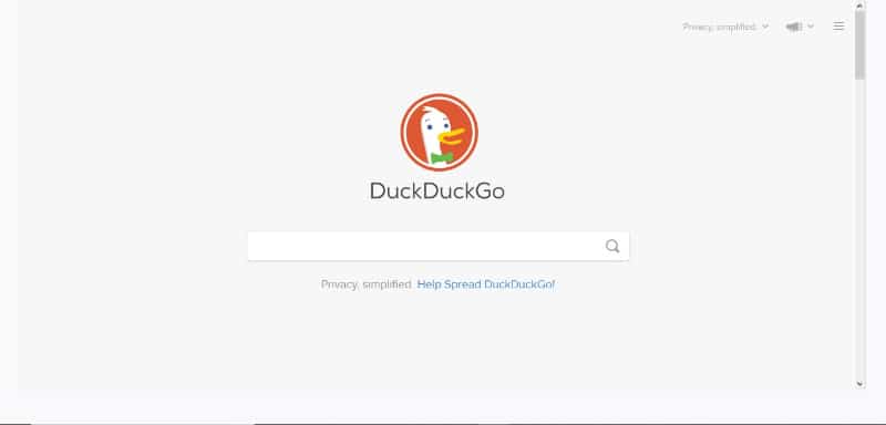 duckduckgo is one of the best search engine on the dark web, to find other websites