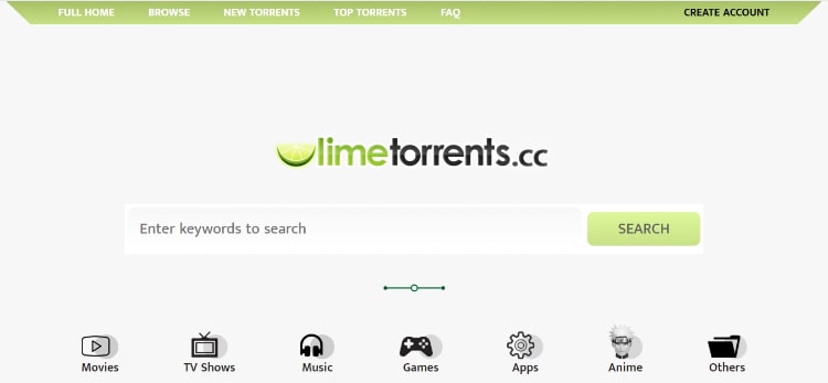 Limetorrents - best torrents sites for comic books