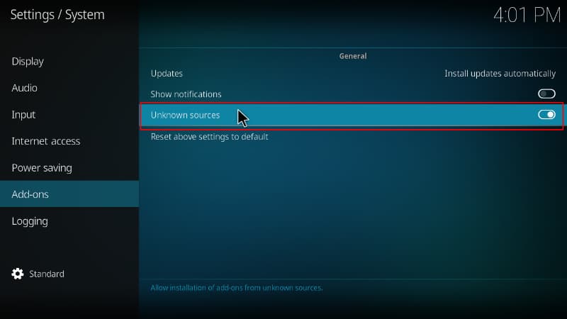 Before the Morpheus Kodi addon install enable unknown sources 