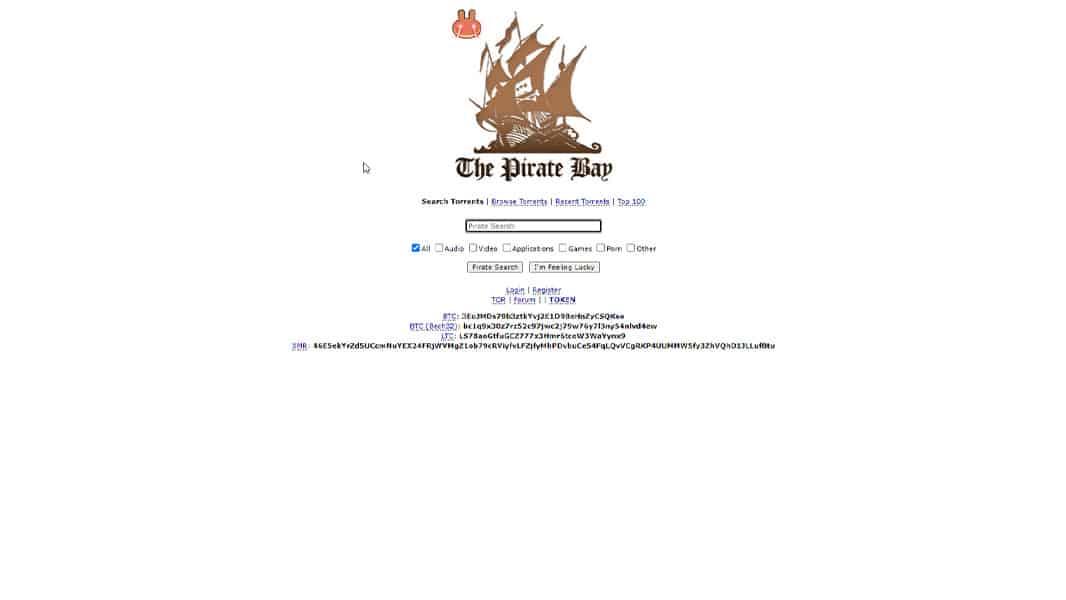 The Pirate Bay is one of the most known torrent trackers still available to date