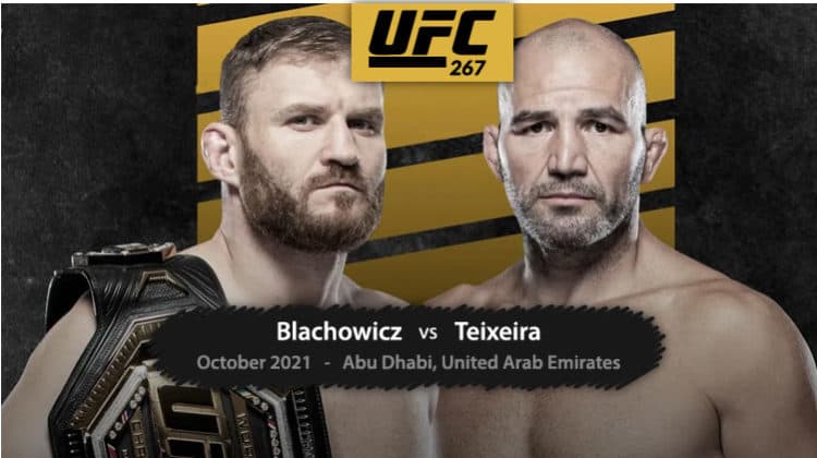 Watch UFC 267 Blachowicz vs Teixeira