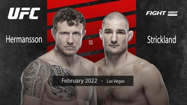 Watch UFC Fight Night: Hermansson vs Strickland on Firestick for free