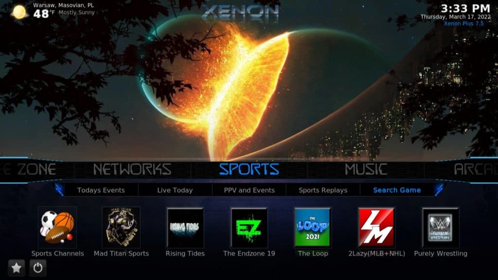 Diggz Xenon Kodi Build