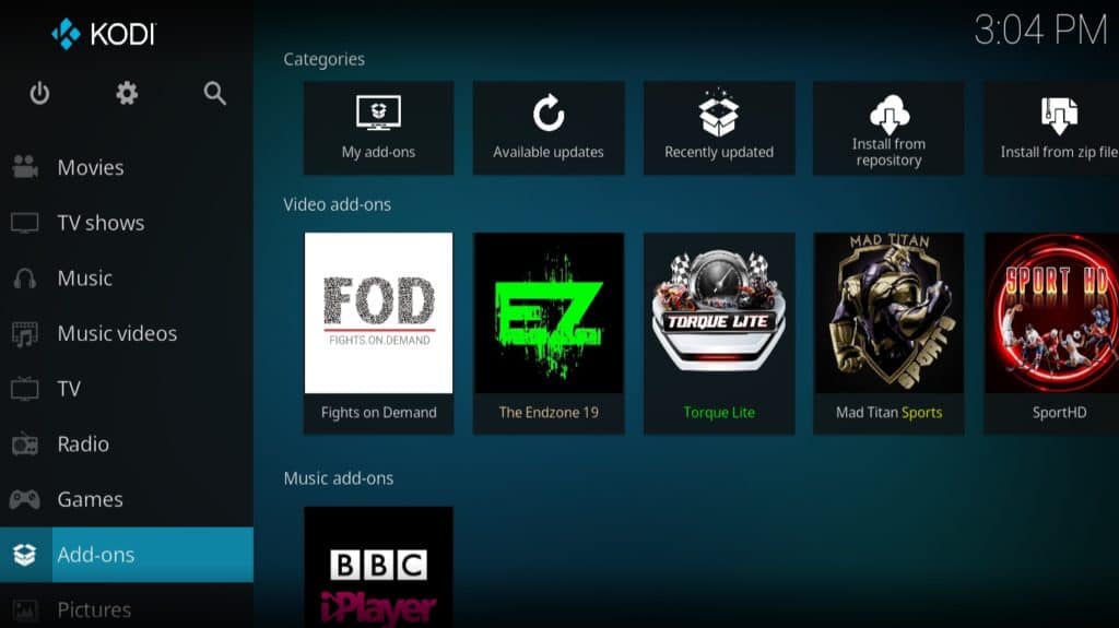 Kodi Addons