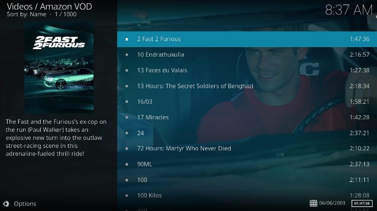 Prime Video titles