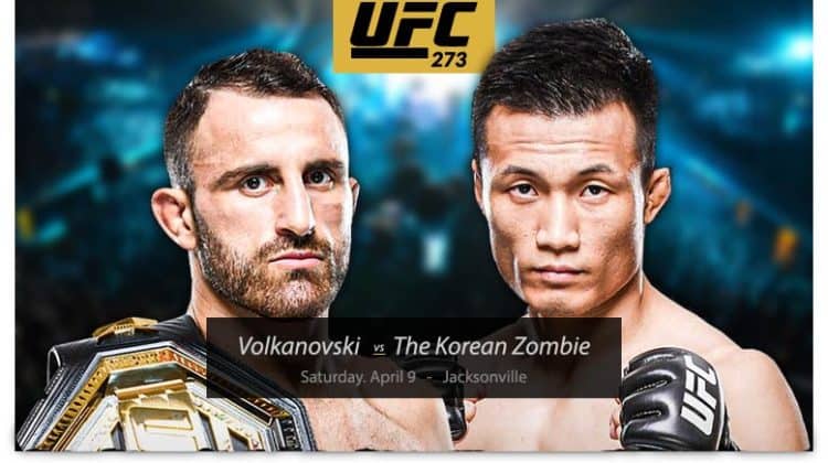 Watch UFC 273 Alexander Volkanovski vs The Korean Zombie For Free on Firestick