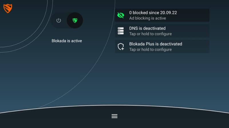 No ads have being blocked on a fierstick with Blokada turned to off