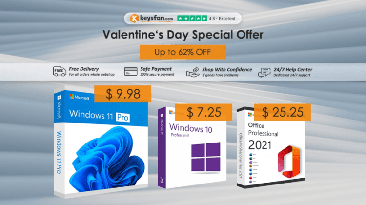 keysfan special valentine day offer