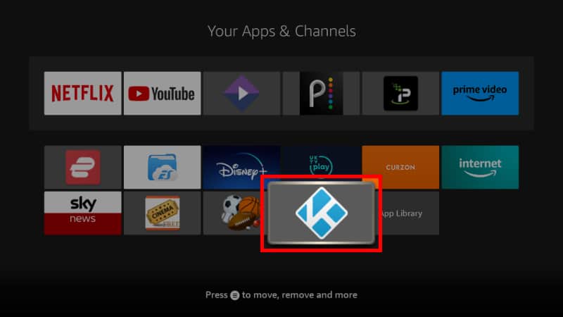 After the install, you'll find Kodi 20 Nexus in the app gallery