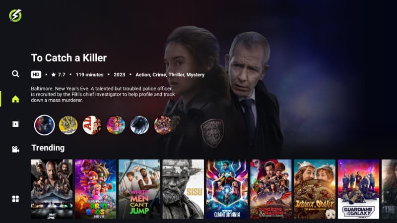 Movie selection OnStream apk