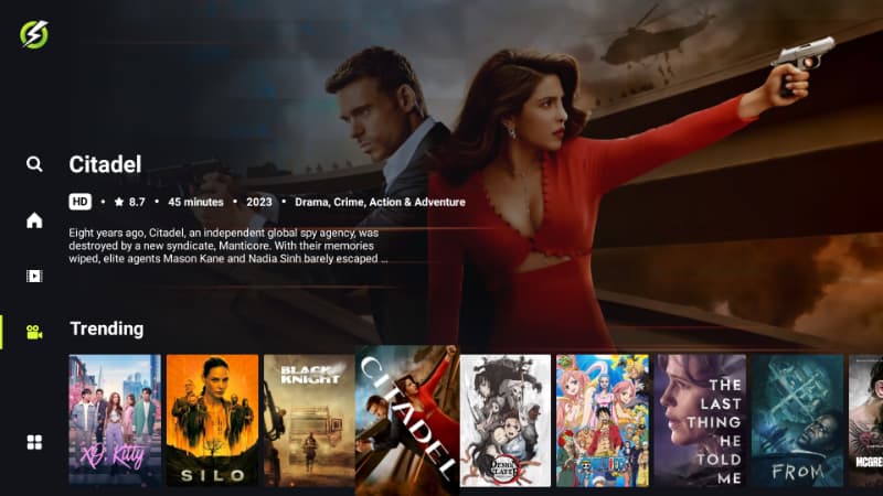 TV Show selection Onstream Apk